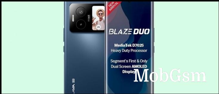 Lava Blaze Duo goes on sale in India