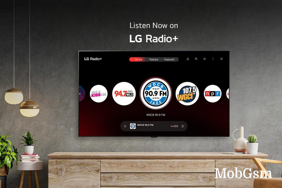 LG announces Radio+ streaming service