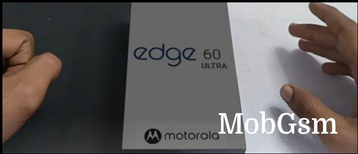 Motorola Edge 60 Ultra leaks in hands-on video, here are the specs