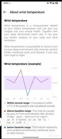 OnePlus Watch 3 wrist temperature and 60-second Checkup