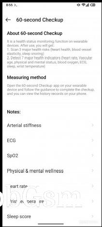 OnePlus Watch 3 wrist temperature and 60-second Checkup