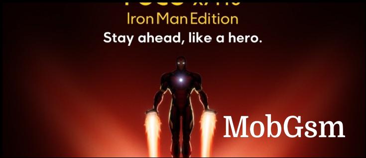 Poco X7 Pro Iron Man Edition's launch date and design revealed