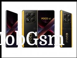 Poco X7 renders