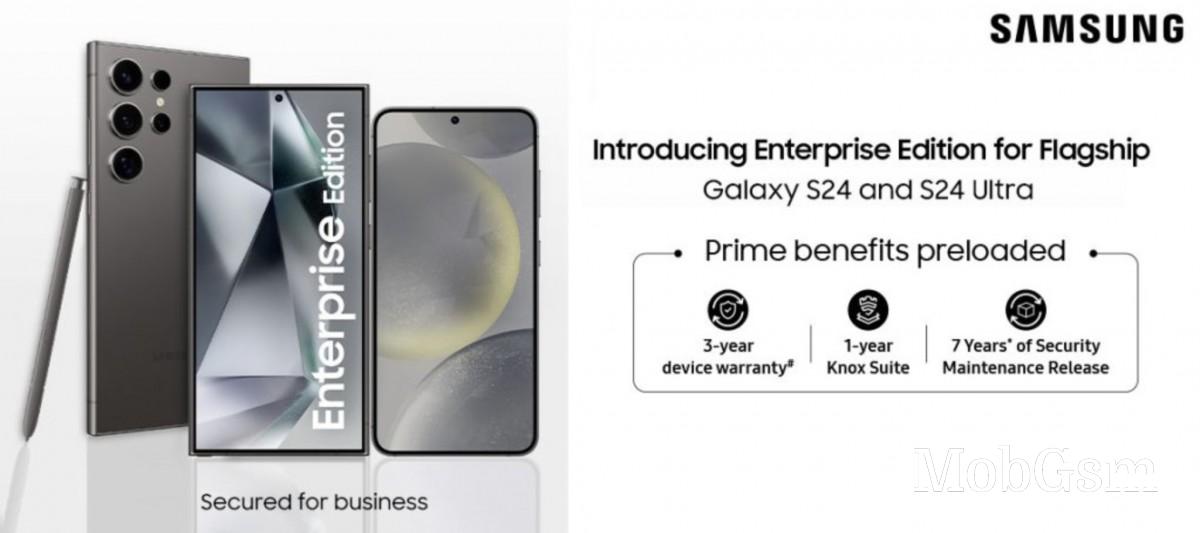 Samsung brings Enterprise Edition Galaxy S24 and S24 Ultra to India