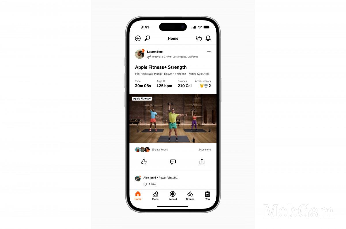 Apple Fitness+ adds Strava integration and a ton of new content