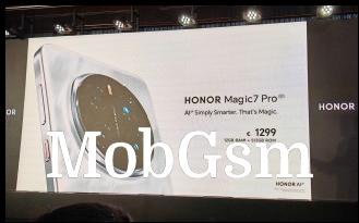 The Honor Magic7 Pro and Magic7 Lite prices