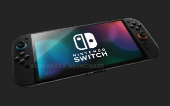 Nintendo Switch 2 renders show a familiar but upscaled design with an 8.4" display