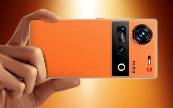 Nubia Z70 Ultra gets orange makeover ahead of the Chinese New Year