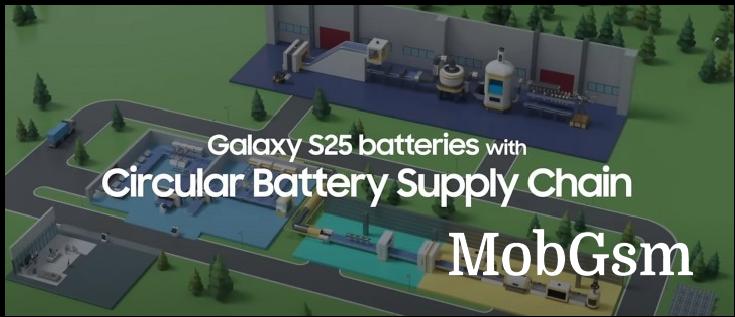 Samsung advances green efforts with recycled cobalt in Galaxy S25 batteries