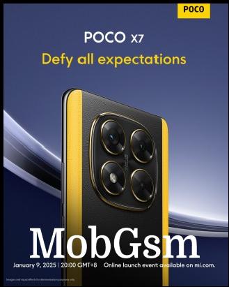 Poco X7 and Poco X7 Pro launching on mi.com