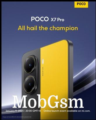 Poco X7 and Poco X7 Pro launching on mi.com