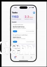 New Apple health study in the Apple Research app