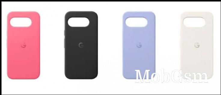 Official Google Pixel 9a cases leak along with full-frontal render