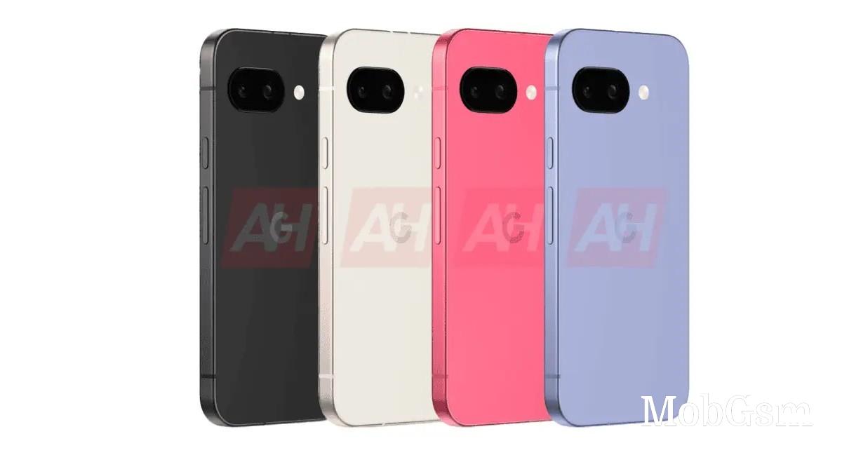 Google Pixel 9a color lineup leaked image