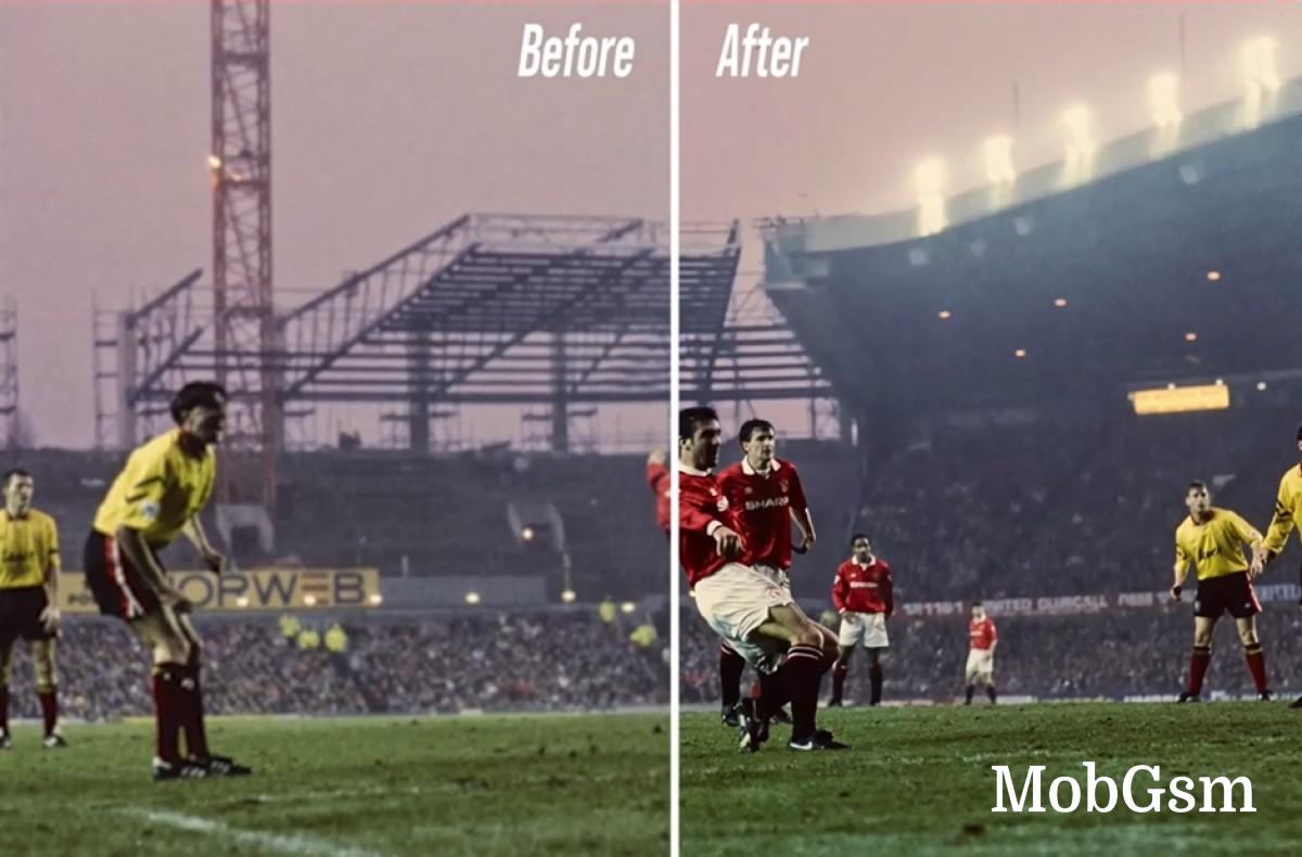 Honor brings old Manchester United photos back to life with AI upscaling