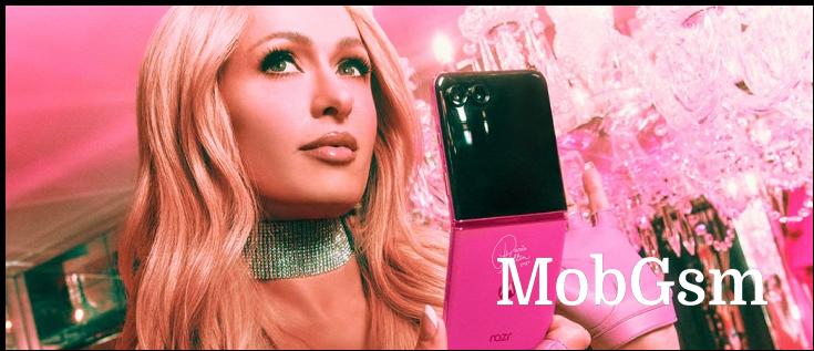 Motorola and Paris Hilton collab on limited edition Razr+ 2024 