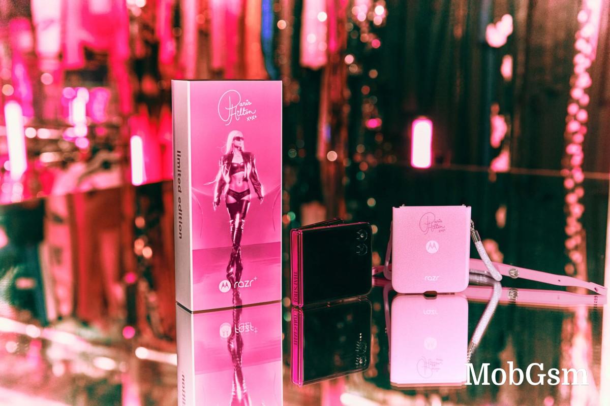 Motorola and Paris Hilton collab on limited edition Razr+ 2024 