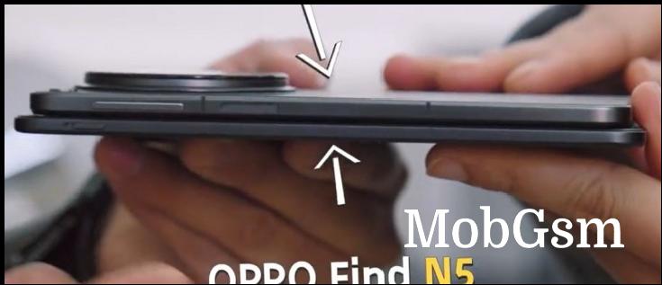 This is how thin the Oppo Find N5 and OnePlus Open 2 will be