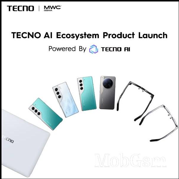 Tecno teases new Camon models, will also bring its tri-fold concept to the MWC