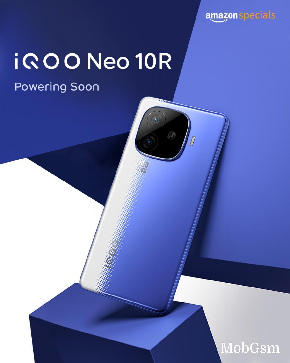 iQOO officially showcases Neo 10R