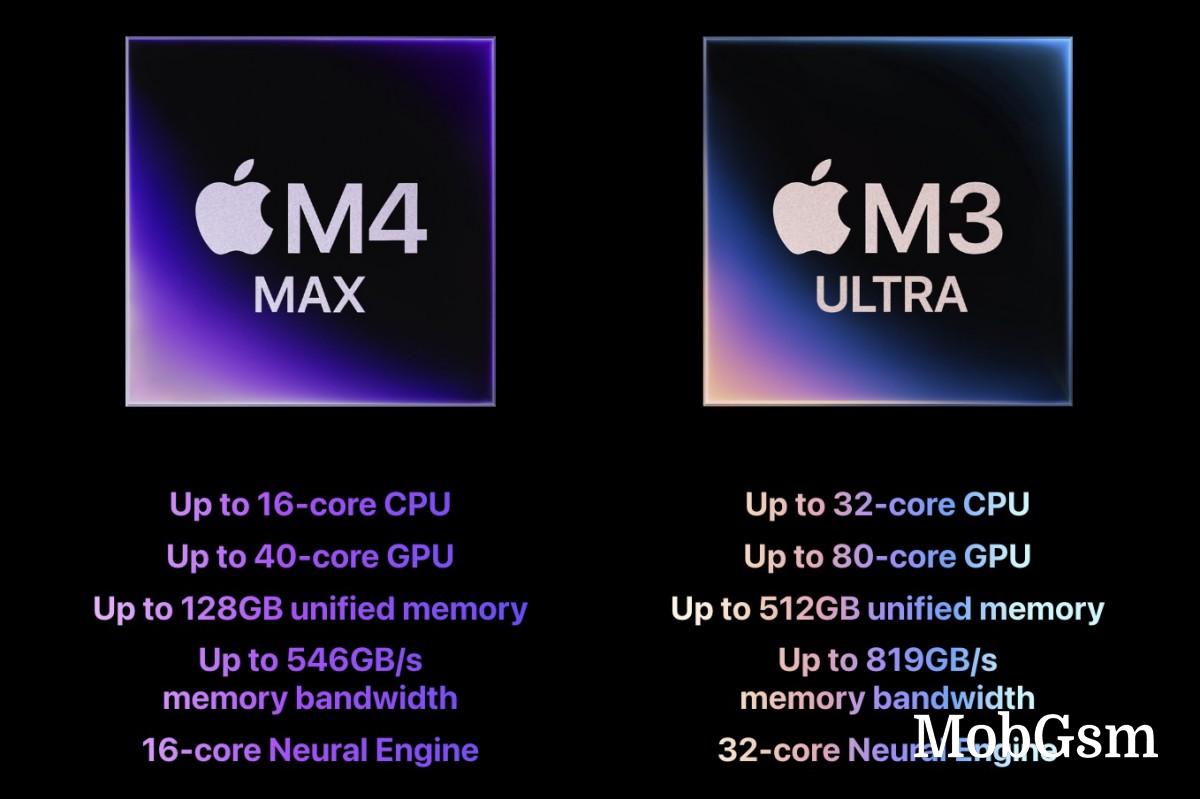 Mac Studio updated with M4 Max and new M3 Ultra chips