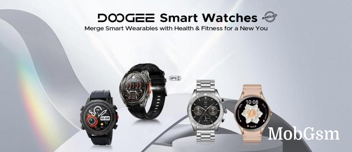 Doogee expands product portfolio with two tablets and three smartwatches