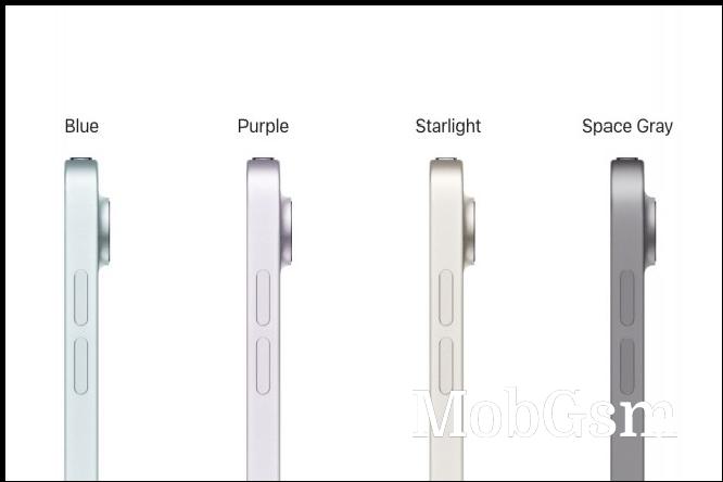 iPad Air (2025) color options