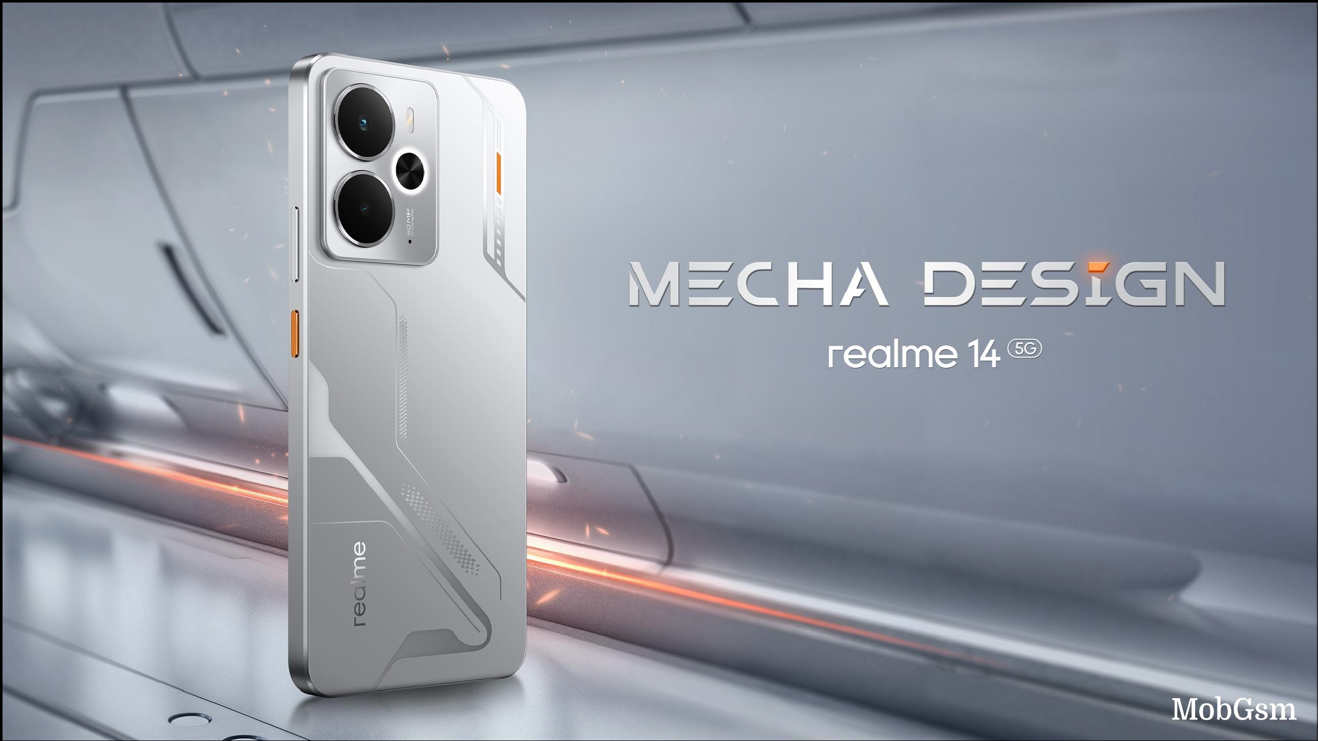 Realme 14 5G's launch date announced