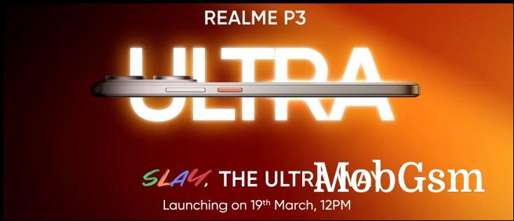 Realme P3 5G and P3 Ultra launch date confirmed 