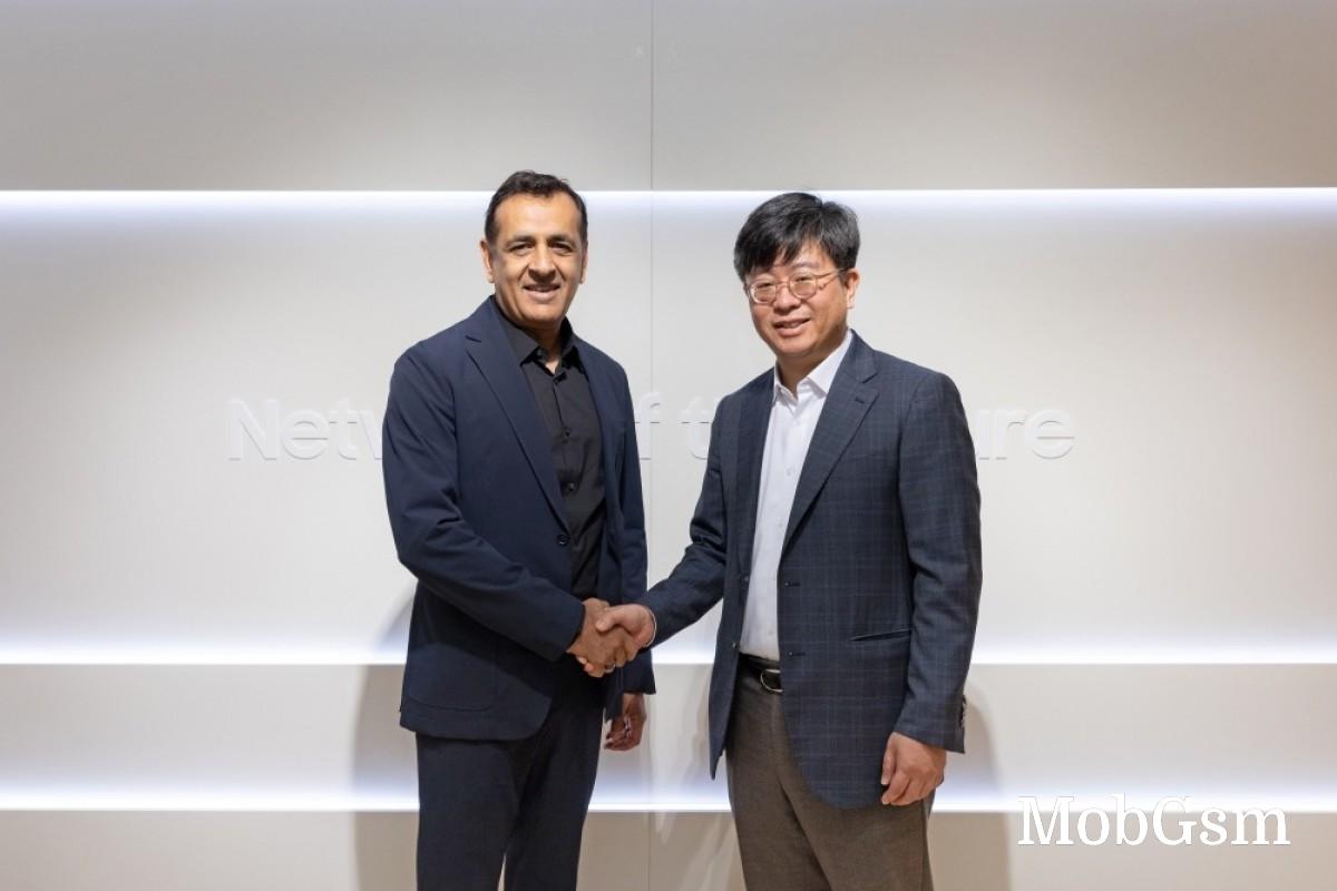 Nvidia SVP for Telecom Ronnie Vasishta and Samsung EVP & Head of R&D June Moon