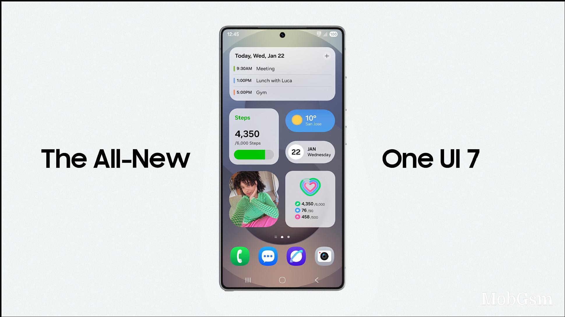 Samsung One UI 7 official rollout schedule is out, first updates begin on April 7