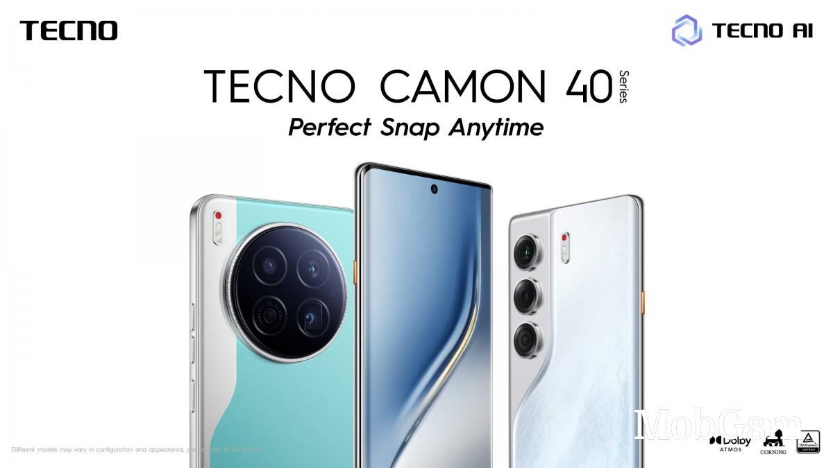 Tecno Camon 40 series debut alongside laptops, Watch GT 1, True 2 earbuds