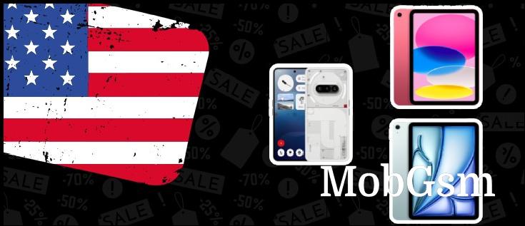 Deals: Nothing Phone (3a) launches in the US, Apple releases new iPad, iPad Air and Macs