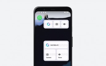 WhatsApp testing new widget to make Meta AI easier to access