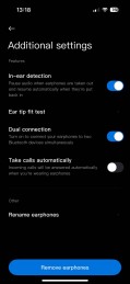 Xiaomi Buds 5 Pro features inside the Xiaomi Earbuds app