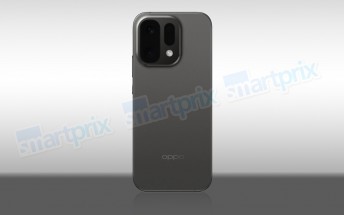Oppo Reno14 Pro's render and key specs surface