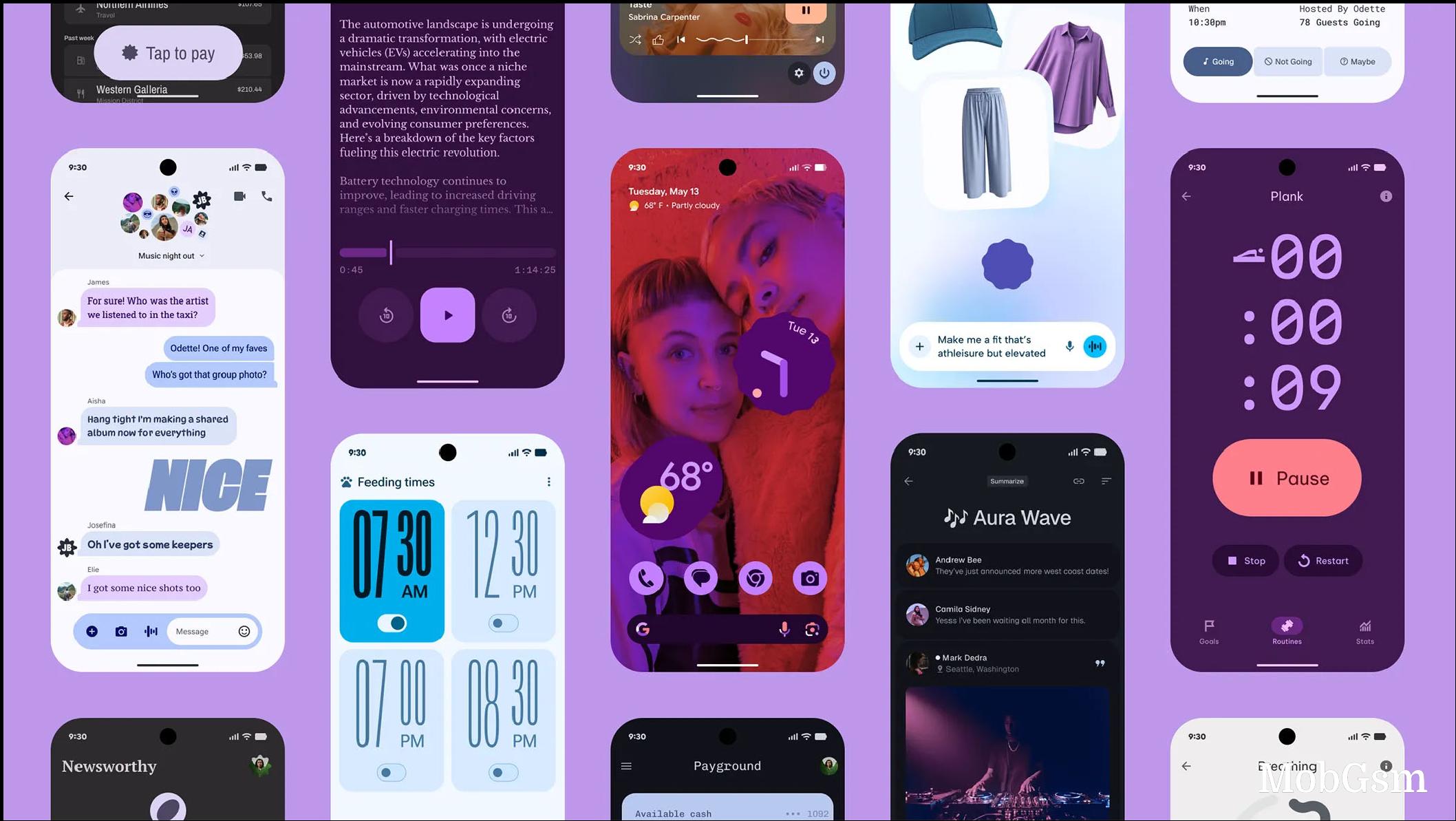 Google previews Android 16 and Wear OS 6’s new Material 3 Expressive look