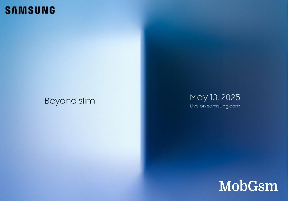 Samsung officially announces Galaxy S25 Edge launch date