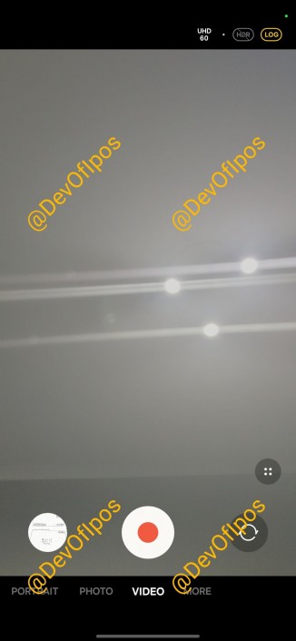 Log mode for Galaxy S25 Edge’s selfie camera