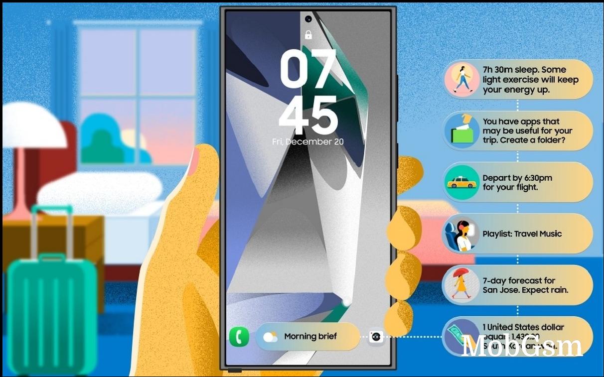 One UI 8 might give the Now Brief a voice