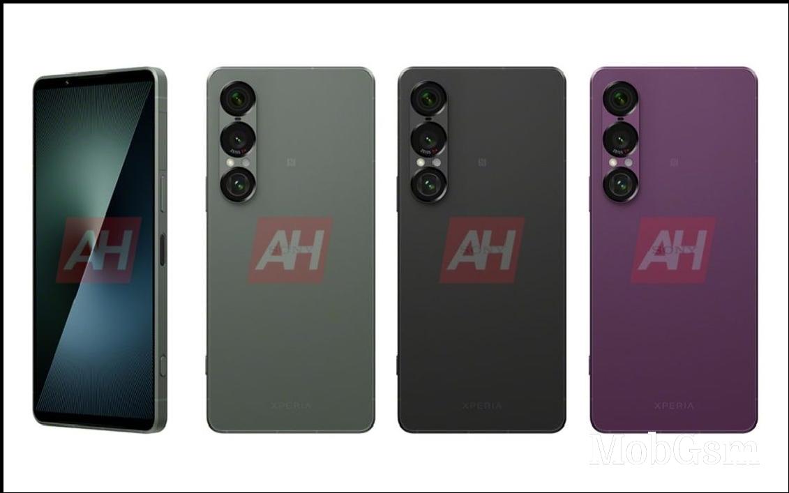 Sony Xperia 1 VII leaked renders show all three colors