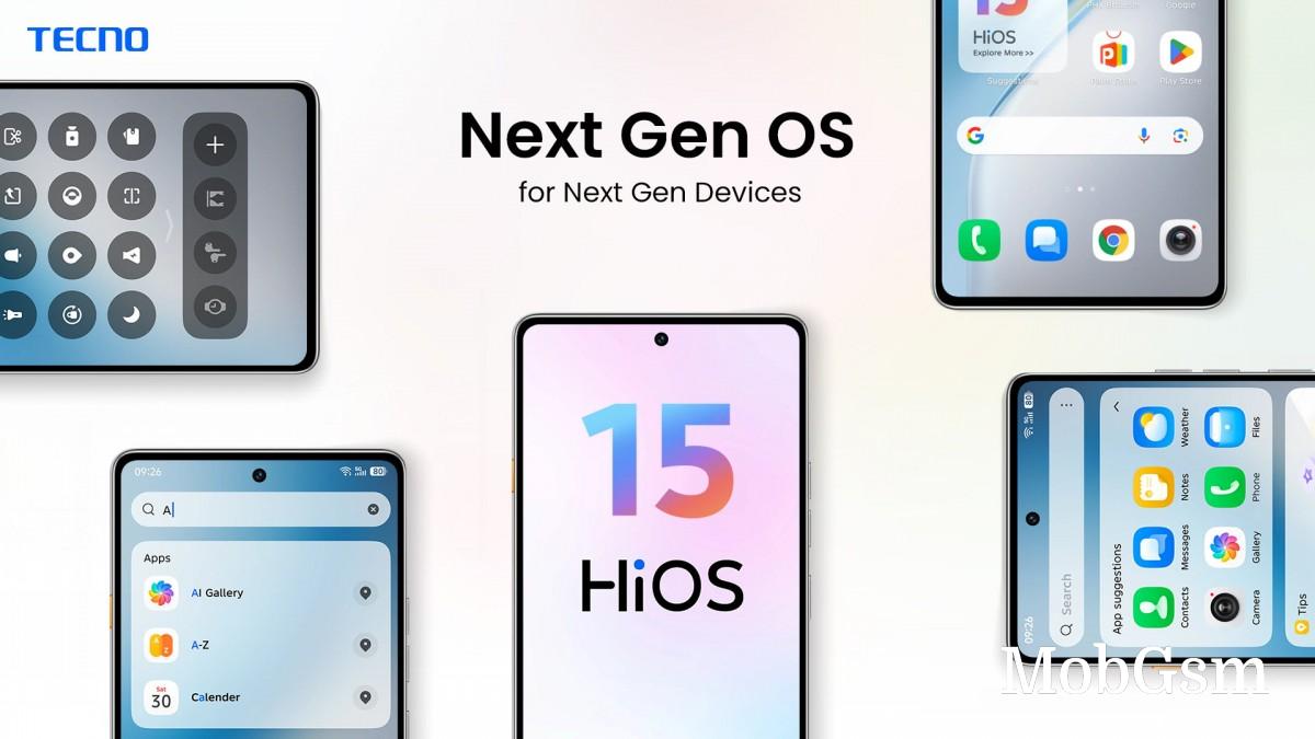 Tecno announces HiOS 15 with improved UI and new AI features
