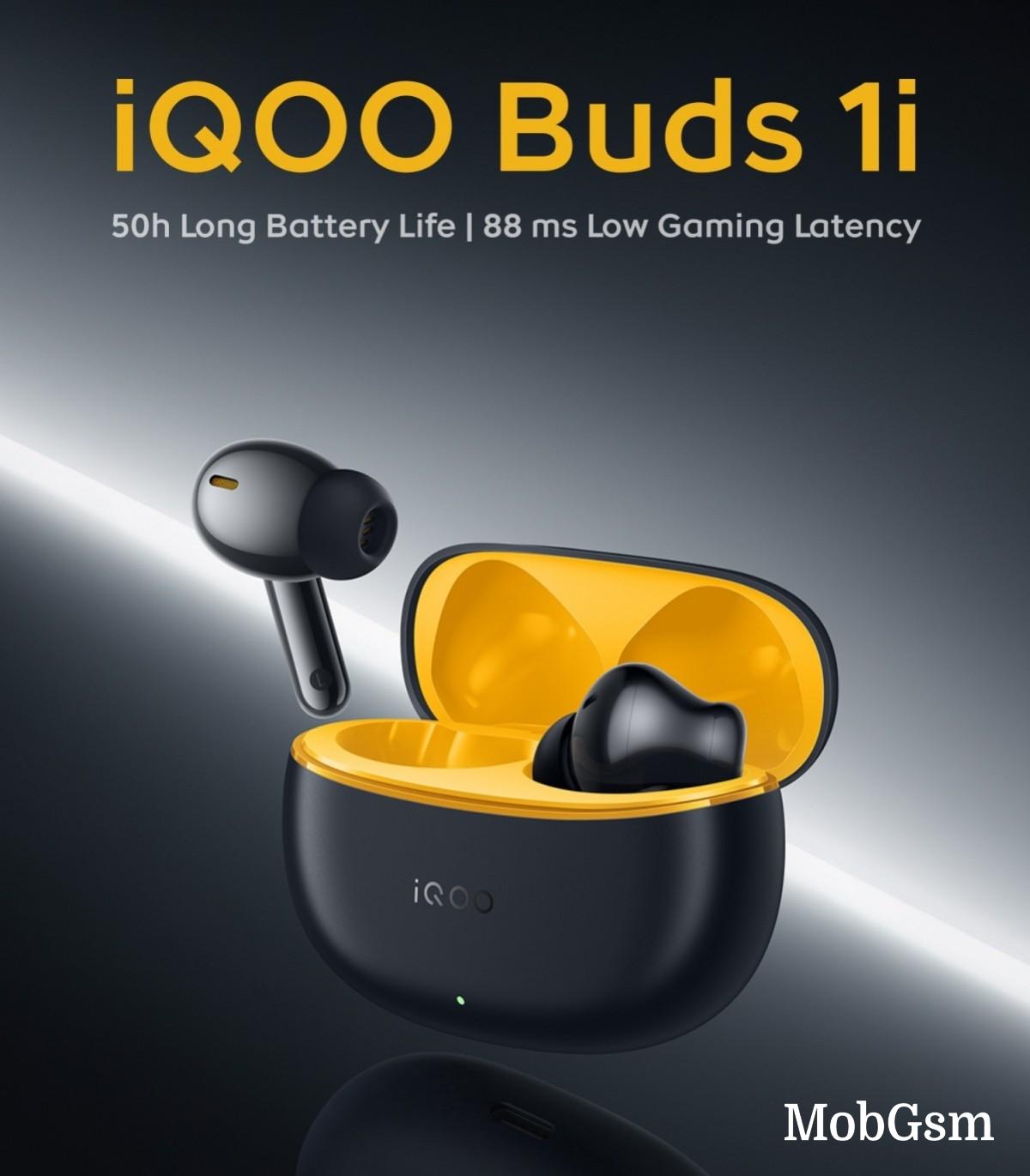 vivo introduces iQOO Buds 1i with 50h battery life