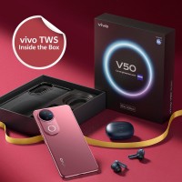 vivo V50 Elite Edition (comes in Rose Red)