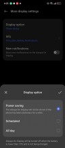 Always-on display - Realme UI 4.0 review