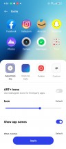 Personalization options - Realme UI 4.0 review