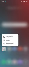 Large folders - Realme UI 4.0 review