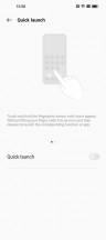 Quick launch - Realme UI 4 review