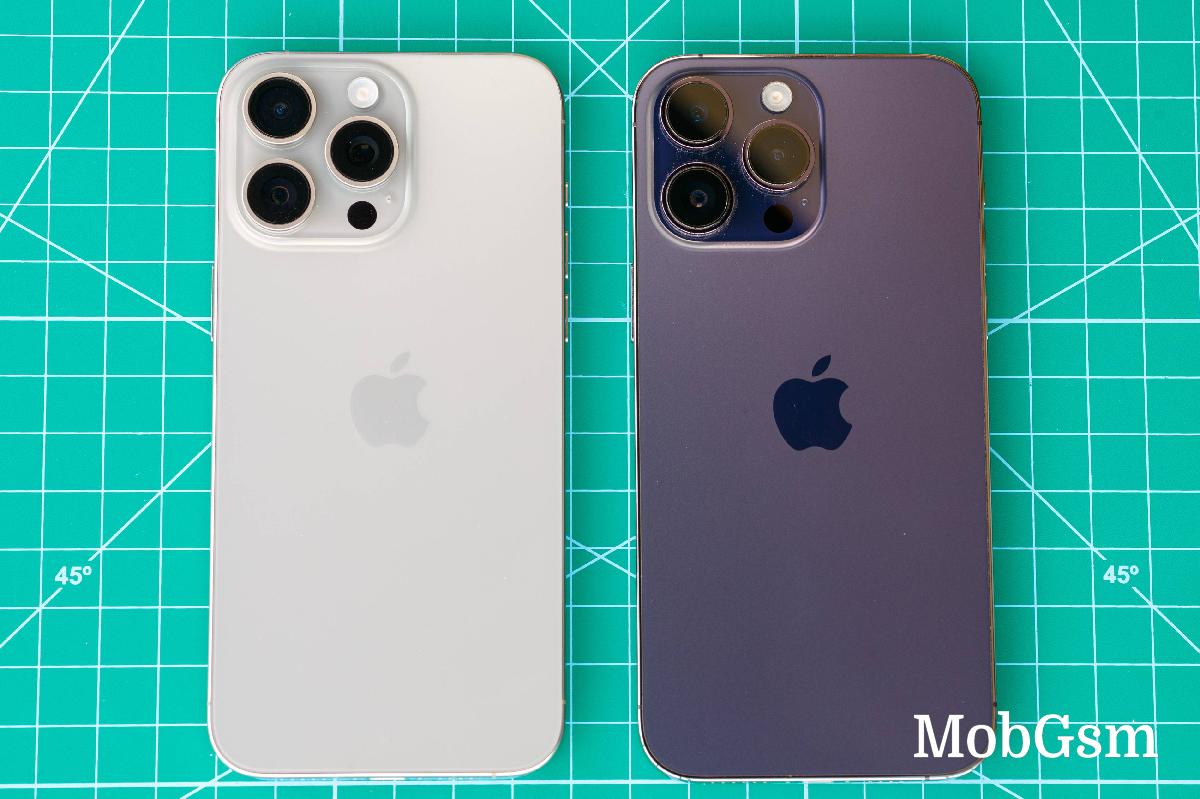 Apple iPhone 15 Pro Max vs Apple iPhone 14 Pro Max