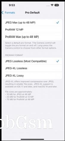 JPEG-XL - Apple iPhone 16 review